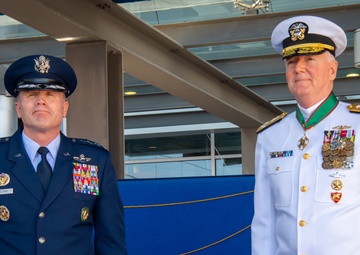 Burke takes Helm of U.S. Naval Forces Europe-Africa and Joint Force Command Naples
