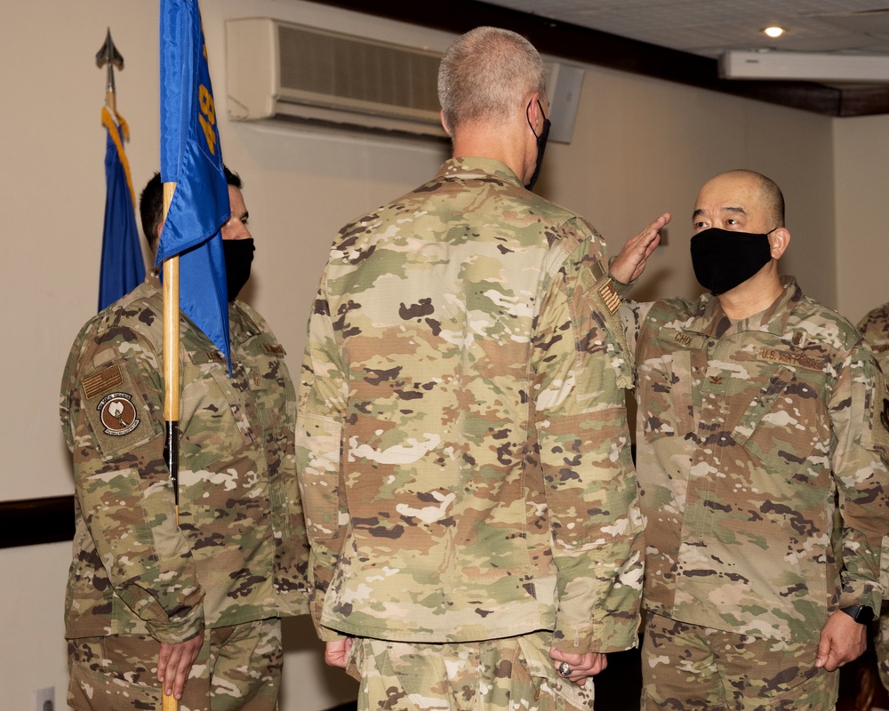 48th DS welcomes new squadron commander