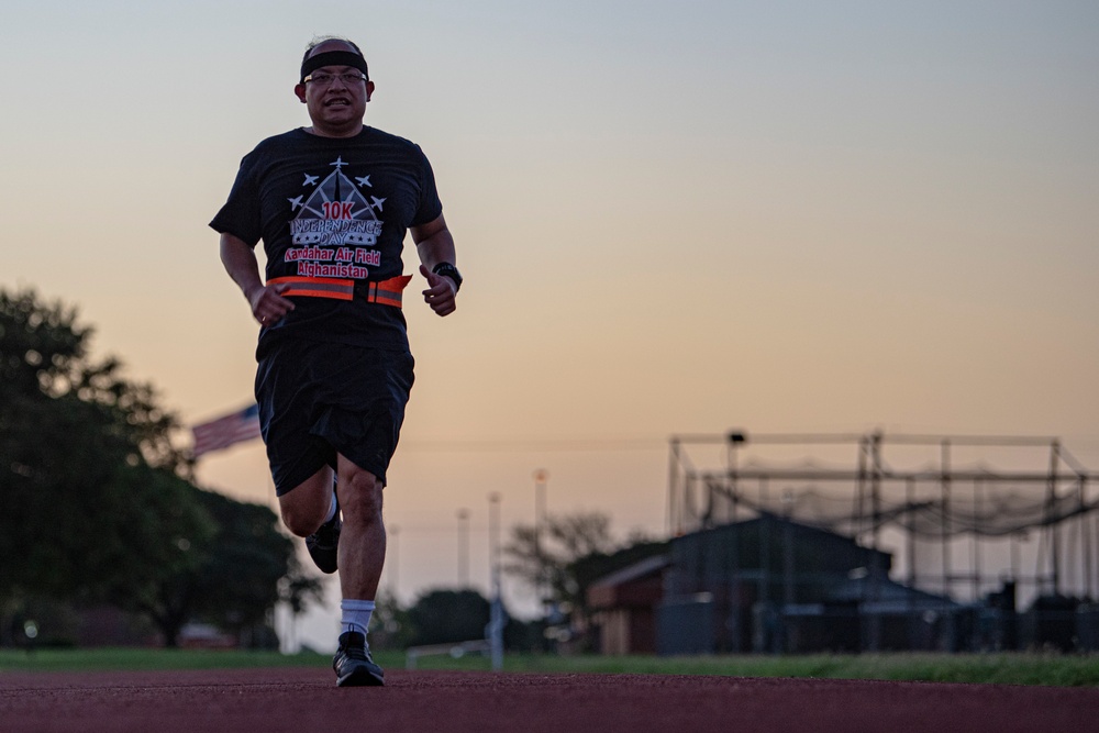 Dyess Airman chases 1,000 mile goal