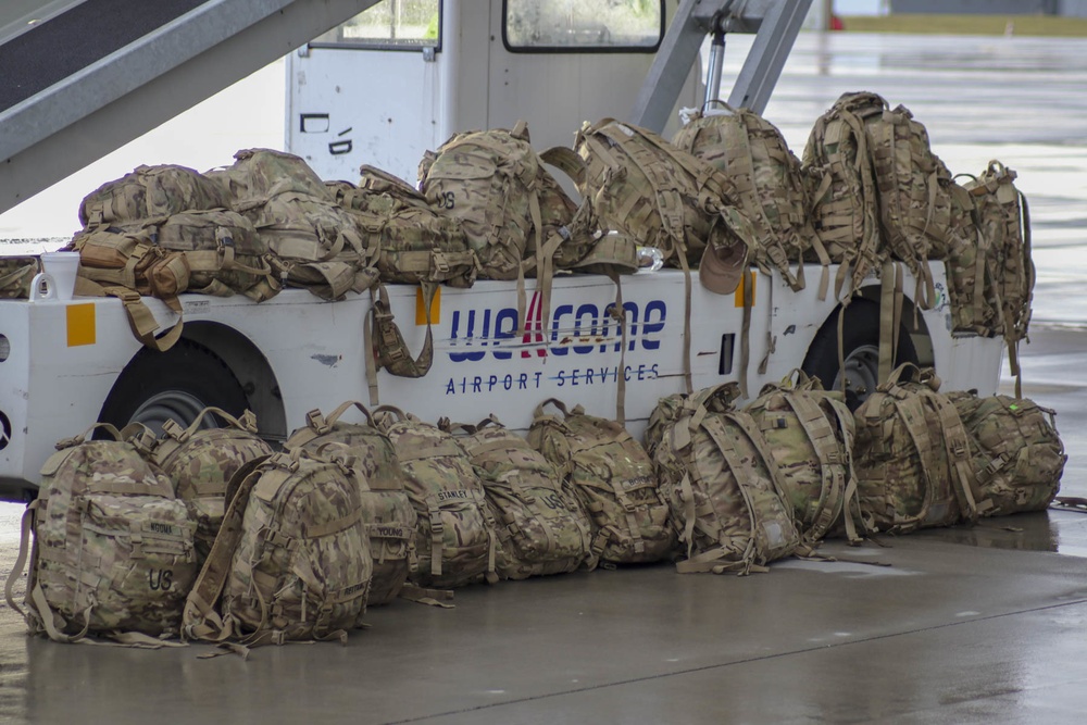 US Soldiers arrive in Poland for DEFENDER-Europe 20 Phase II