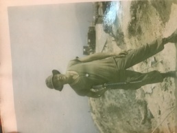 James Baylor Poses in Vietnam