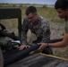 15th MEU Marines set up a FARP