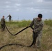 15th MEU Marines set up a FARP