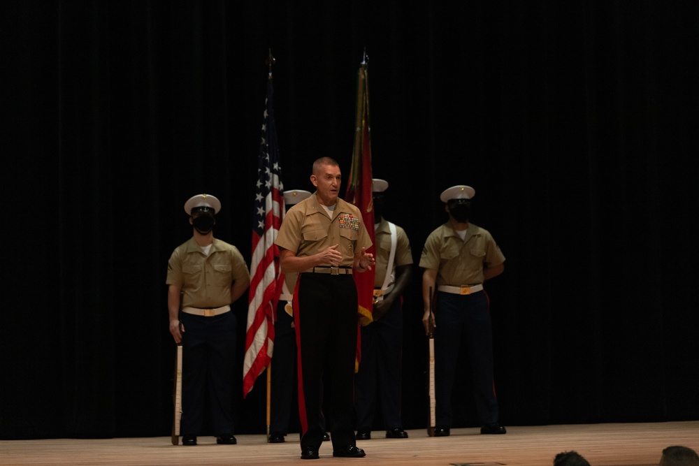 Bohm Takes Command of Marine Corps Recruiting Command