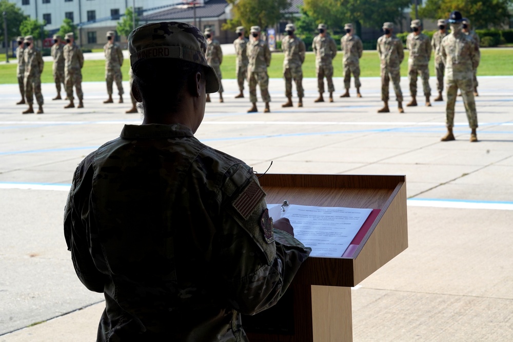Keesler BMT Graduation
