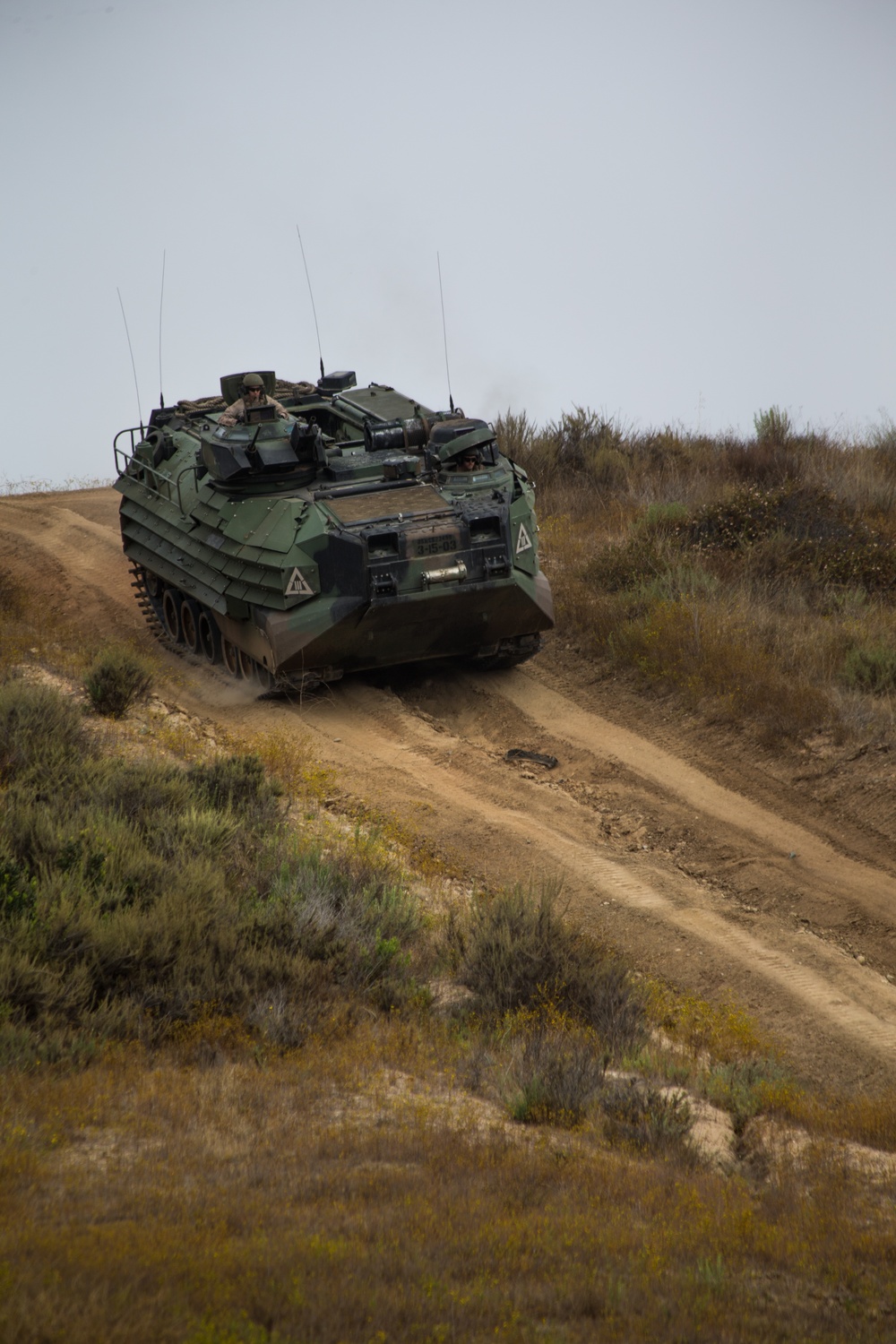 15th MEU Assault Amphibious Vehicles conduct sustainment training