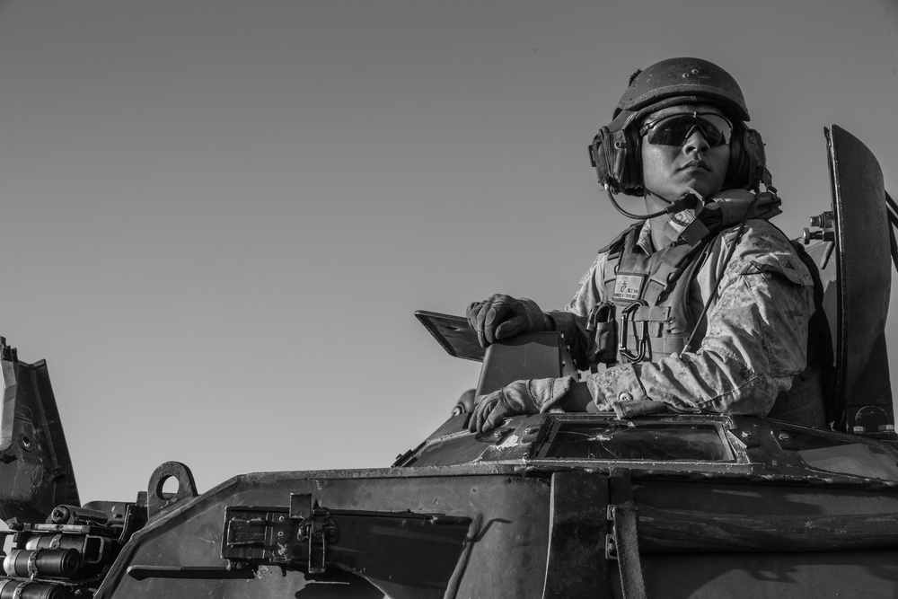 15th MEU Assault Amphibious Vehicles conduct sustainment training