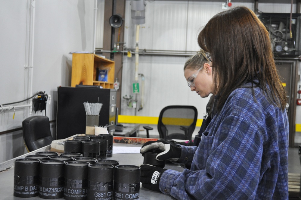 Crane Army inspects, stores top quality grenades for warfighters