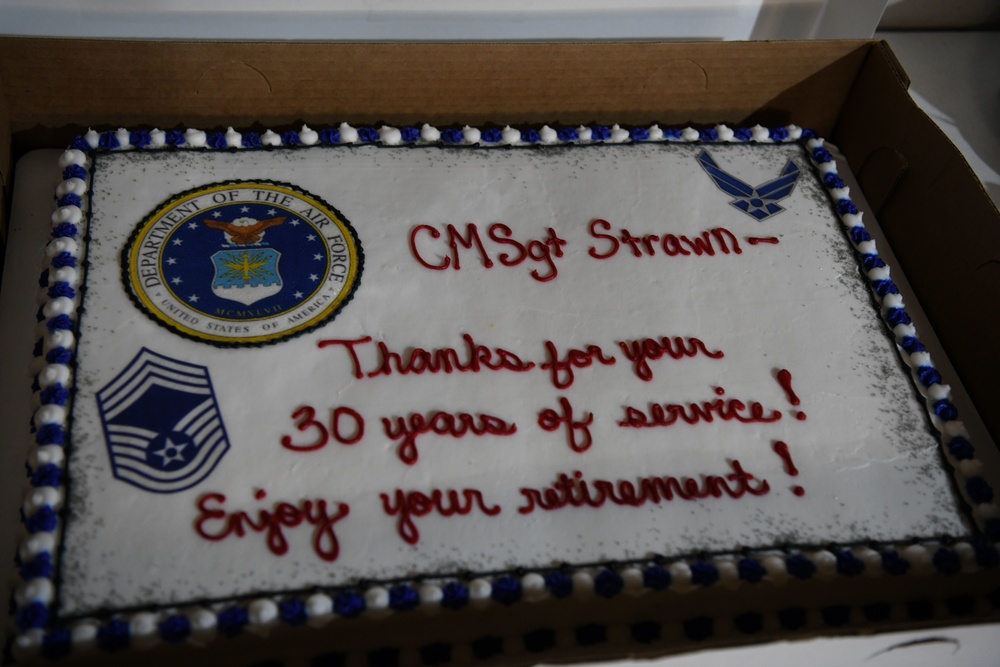 CMSgt Jeffrey Strawn Retirement Ceremony