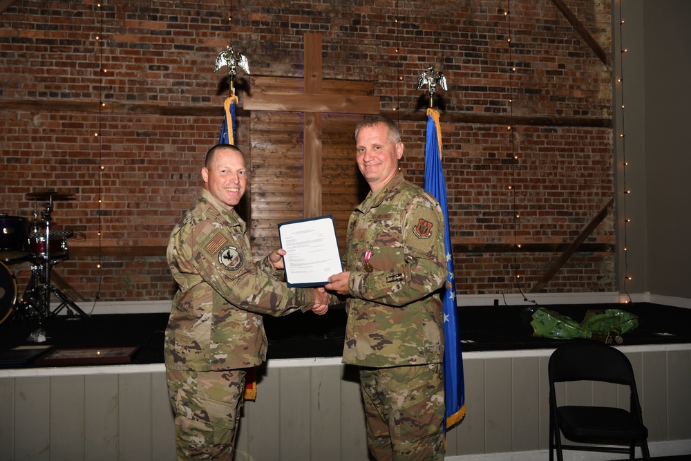 Chief Master Sgt. Jeffrey Strawn Retirement Ceremony