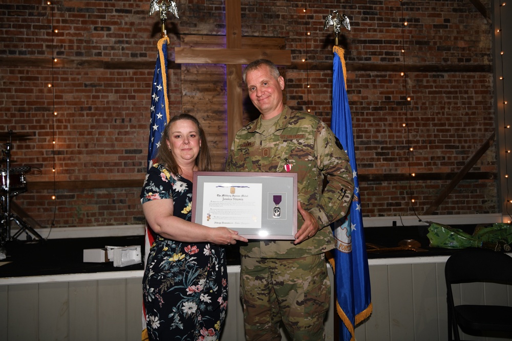 Chief Master Sgt. Jeffrey Strawn Retirement Ceremony