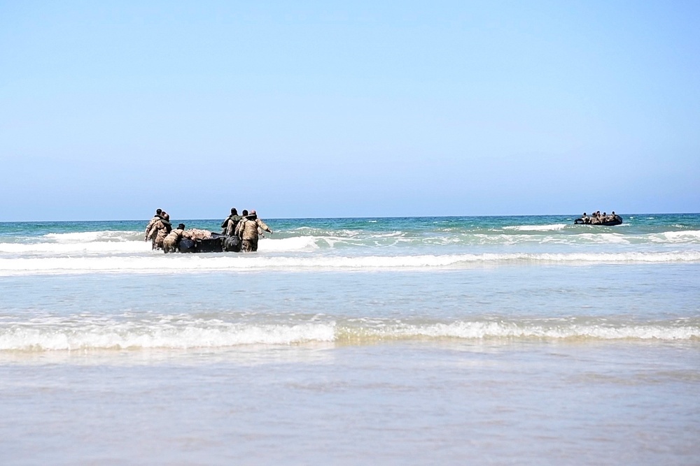 Cal Guard’s 1-18th Cav continues to build on their amphibious skills