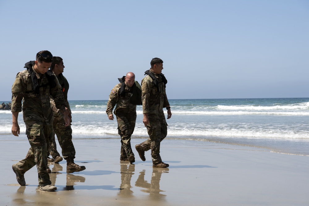 Cal Guard’s 1-18th Cav continues to build on their amphibious skills