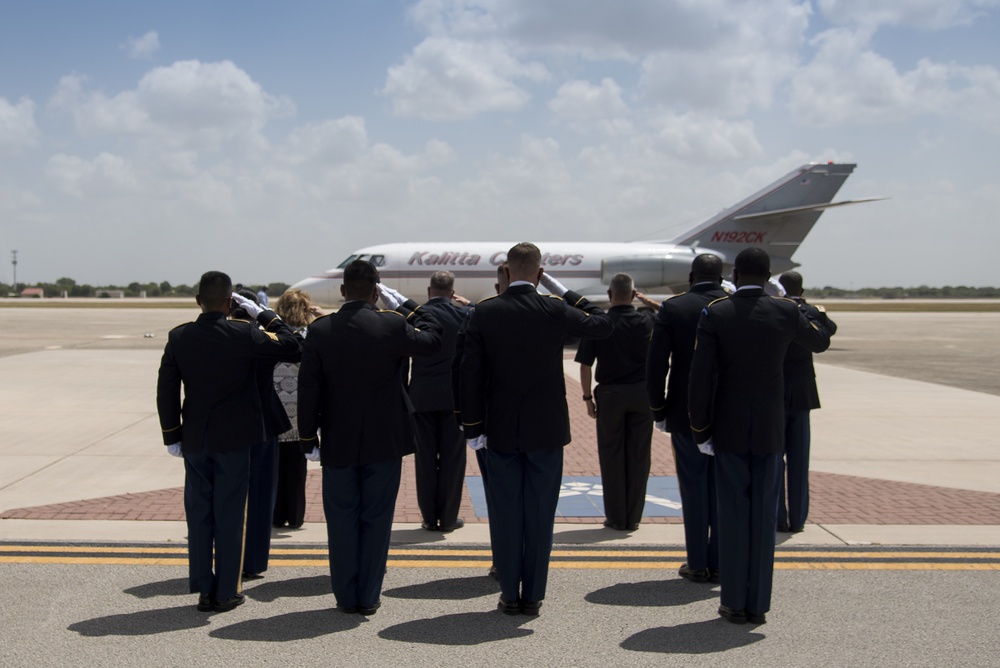 Dignified Transfer of Spc. Vincent Ibarria