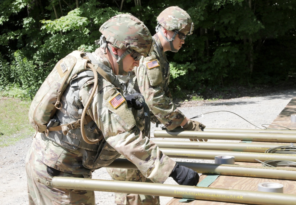 NY Army National Guard Engineers Train at Fort Drum