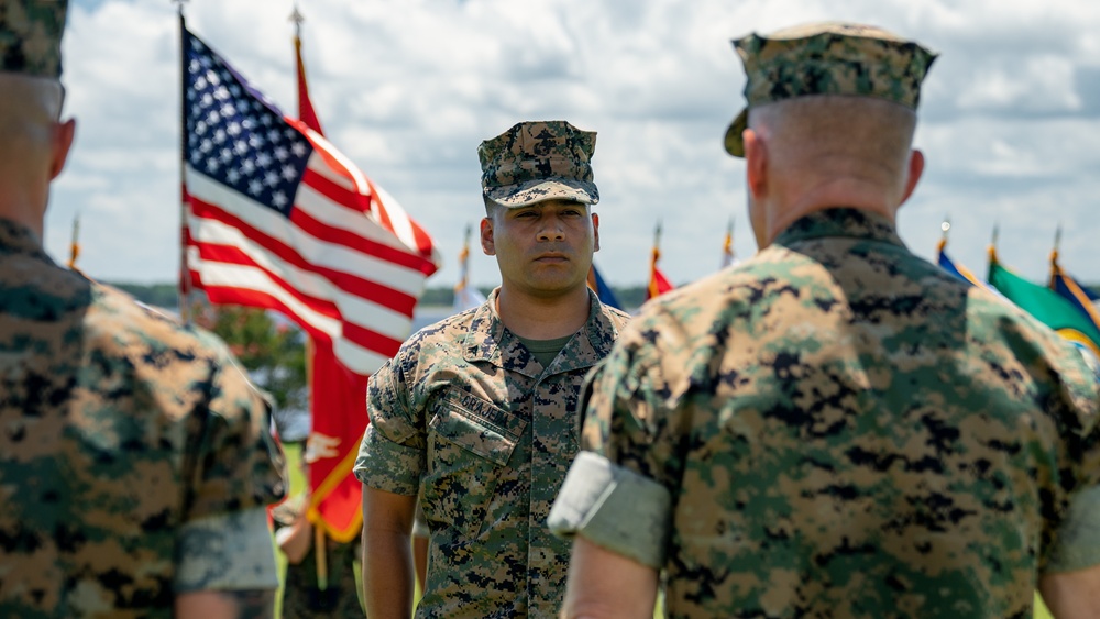 Marine Awarded Navy and Marine Corps Medal