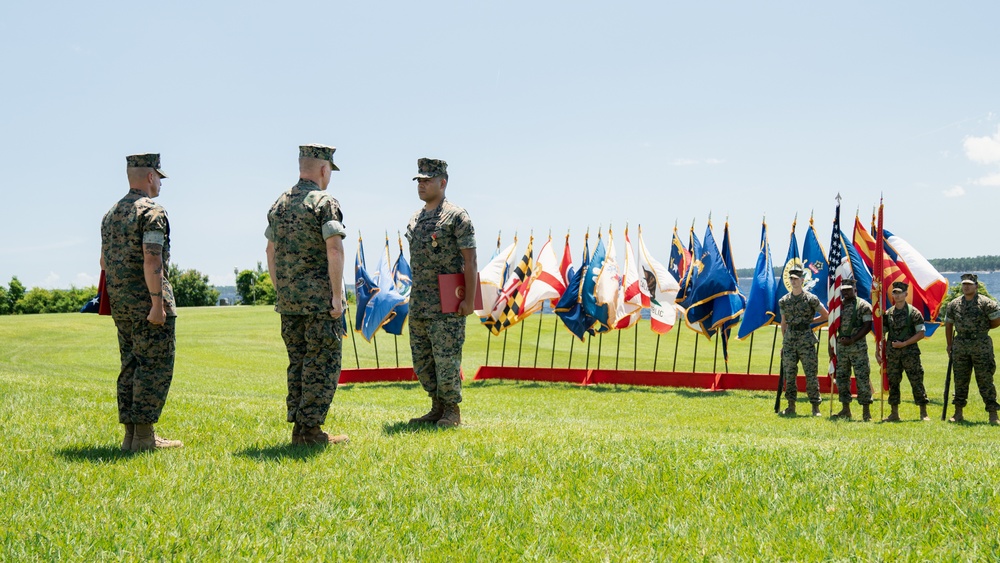 Marine Awarded Navy and Marine Corps Medal