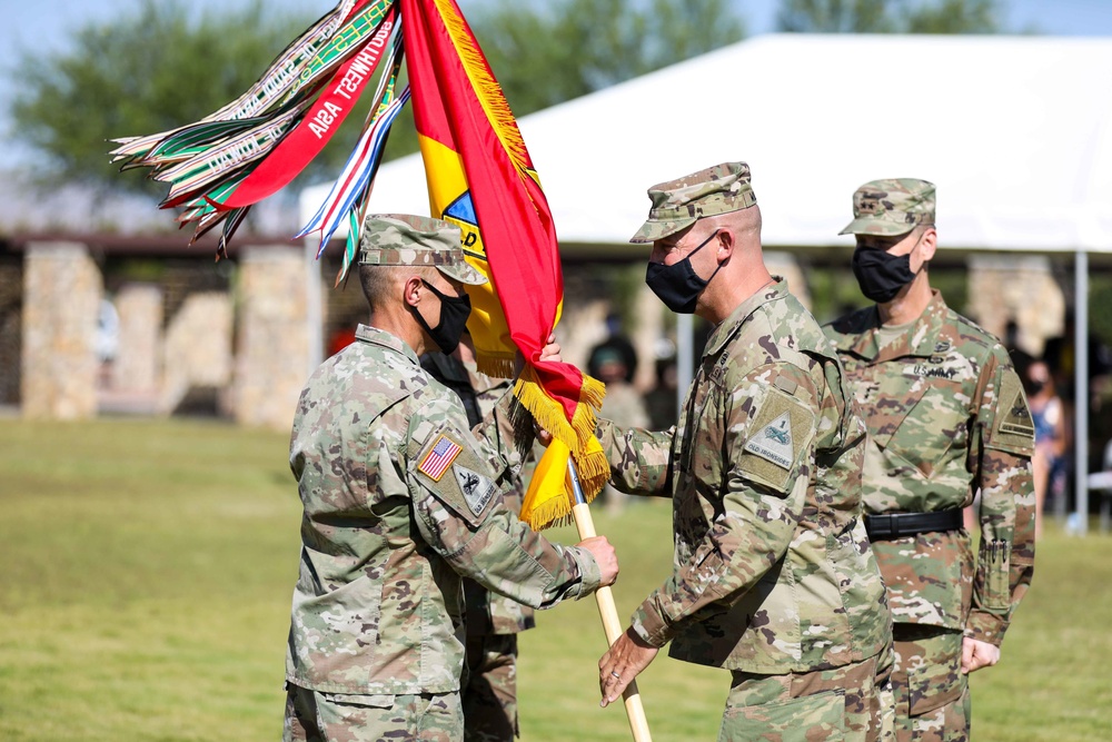 1st Armored Division holds change of responsibility