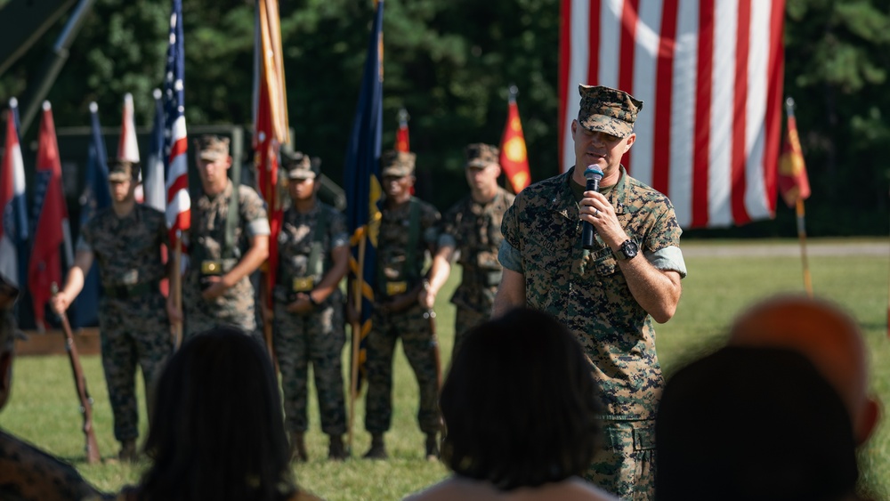 2nd Medical Bn Change of Command