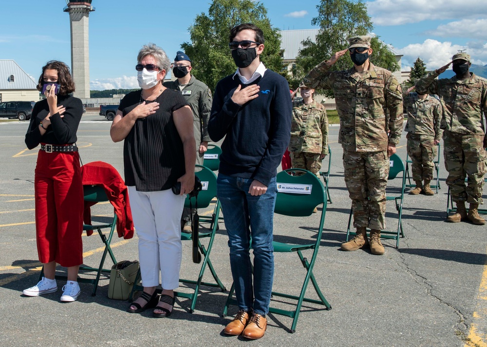 673d MSG holds change of command ceremony