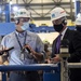 SECNAV Tours General Dynamics  Electric Boat RI