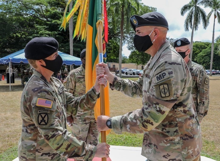 8th Military Police Brigade Change of Command Ceremony