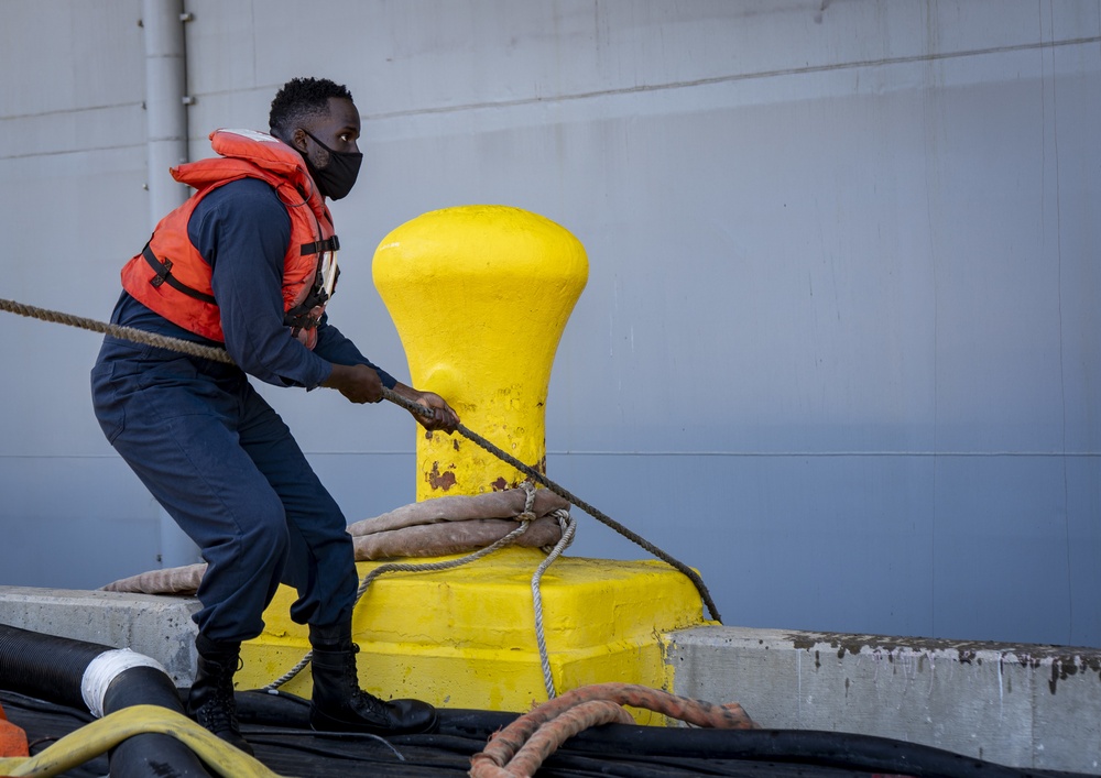 USS Bonhomme Richard Damage Control Efforts