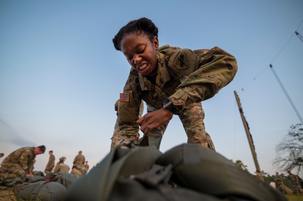 Airborne operations at Fort Bragg