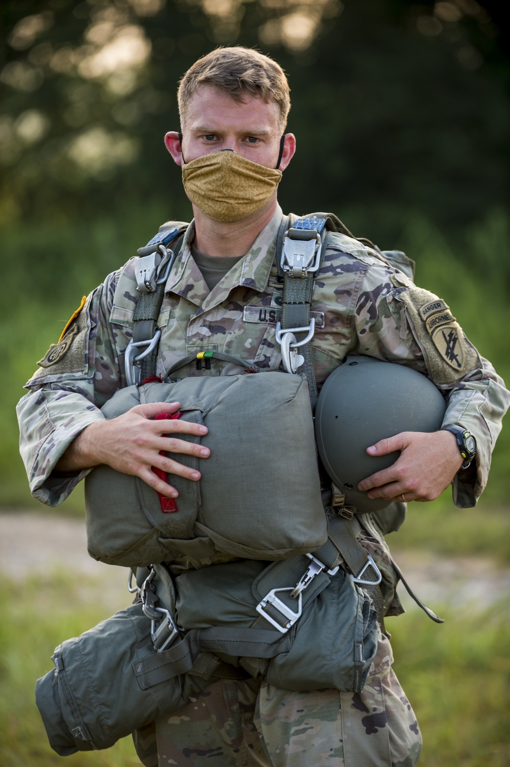 Airborne operations at Fort Bragg