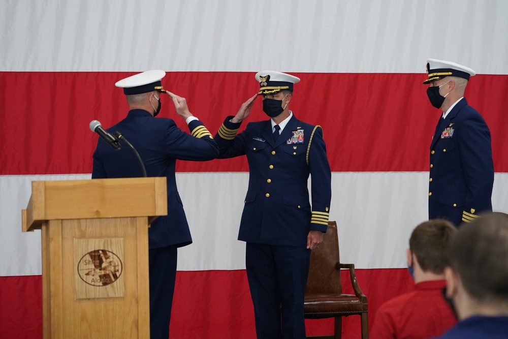 Coast Guard Air Station Sitka holds change of command ceremony