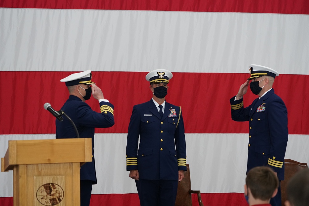 Coast Guard Air Station Sitka holds change of command ceremony