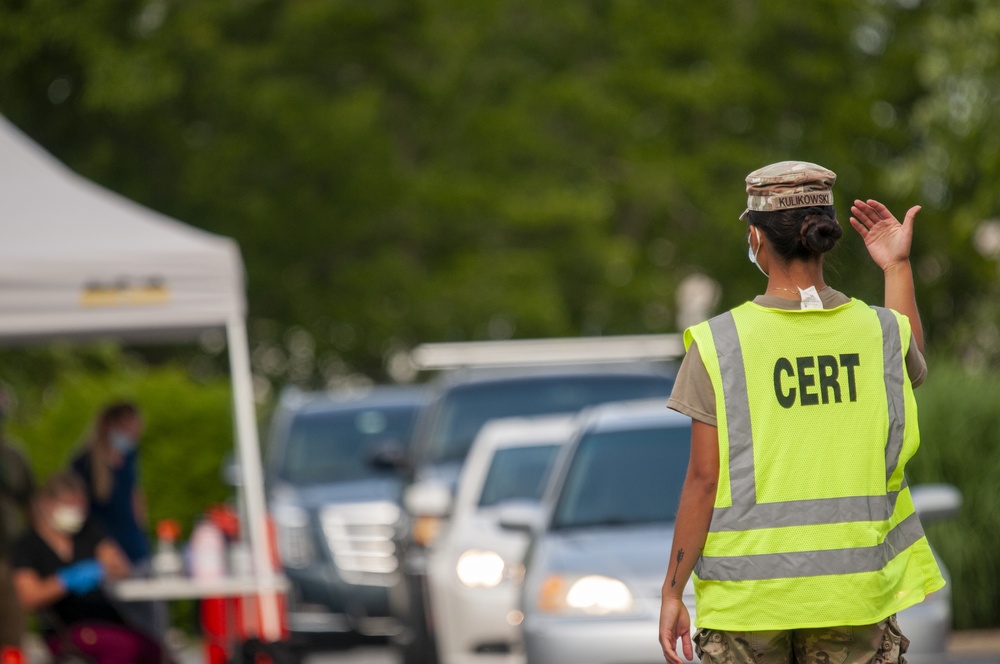 Delaware National Guard at Georgetown, tests 1,035 for COVID-19