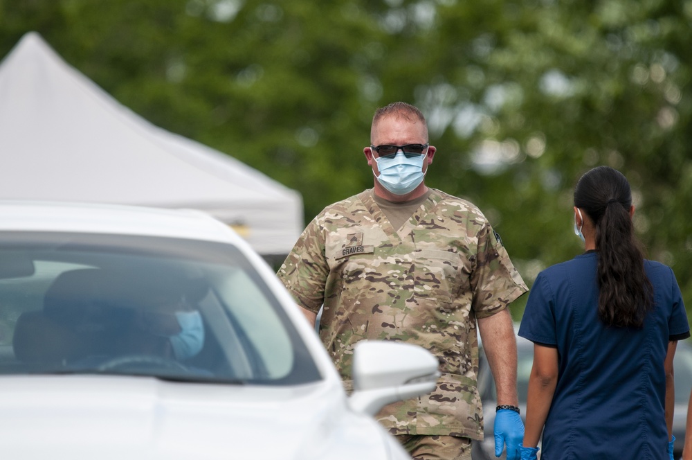 Delaware National Guard at Georgetown, tests 1,035 for COVID-19