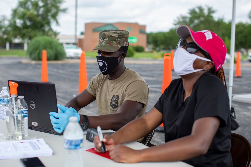 Delaware National Guard at Georgetown, tests 1,035 for COVID-19