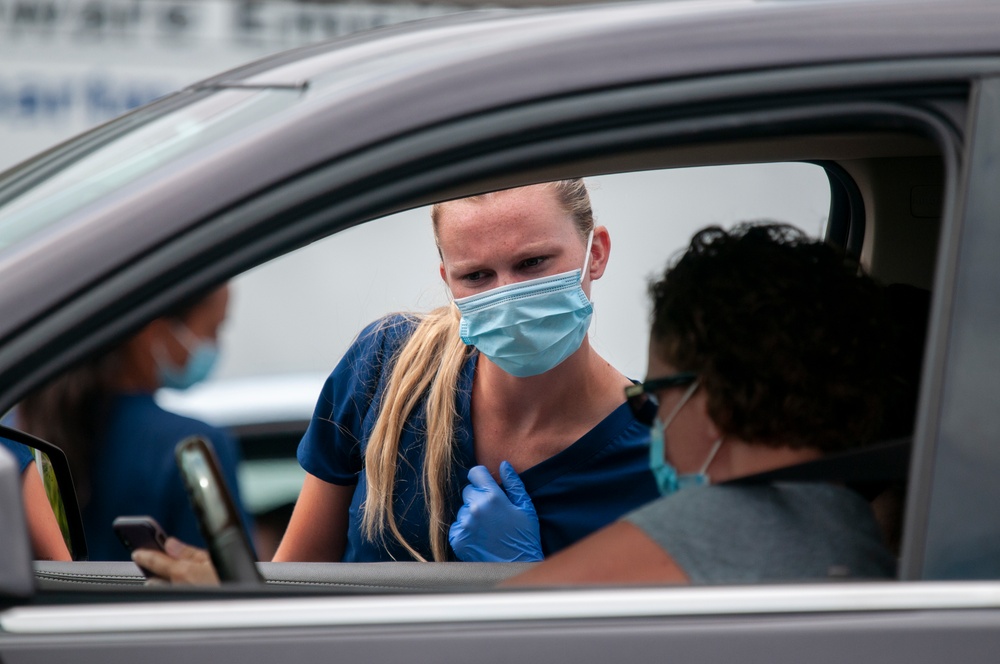 Delaware National Guard at Georgetown, tests 1,035 for COVID-19