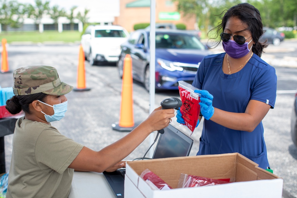 Delaware National Guard at Georgetown, tests 1,035 for COVID-19