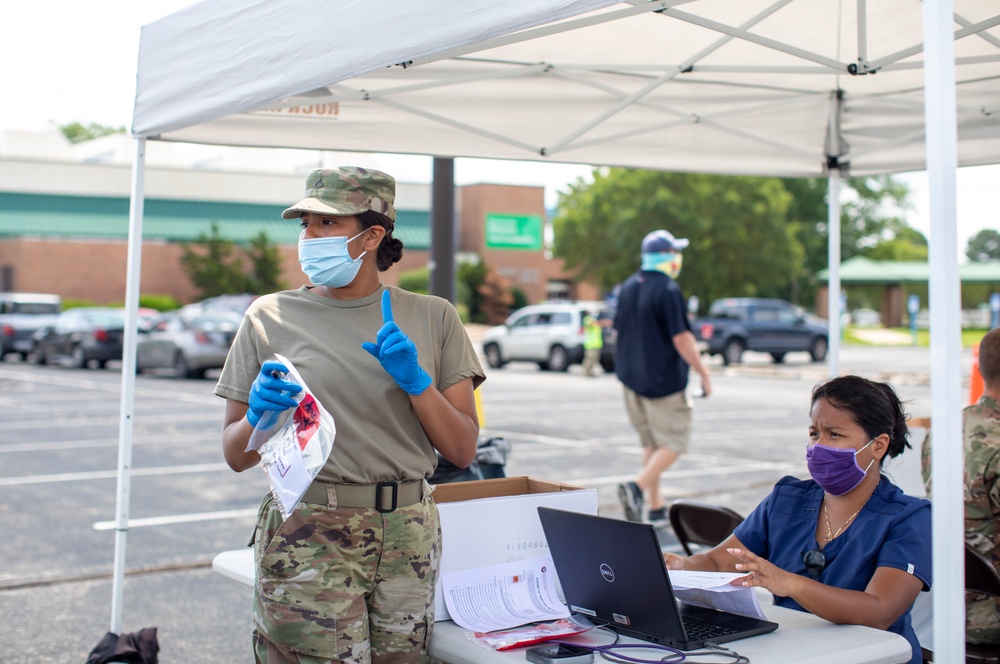 Delaware National Guard at Georgetown, tests 1,035 for COVID-19