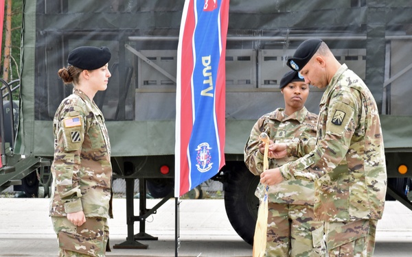 221st Quartermaster Company (FFC) Activation Ceremony