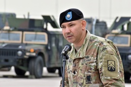 221st Quartermaster Company (FFC) Activation Ceremony