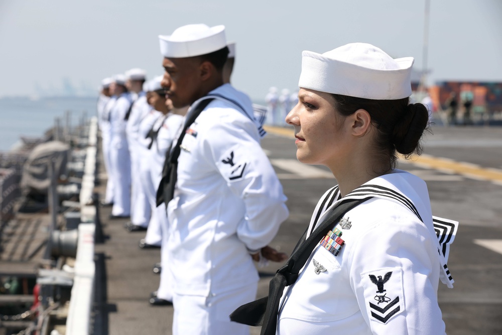 USS Bataan (LHD 5) Return to Homeport