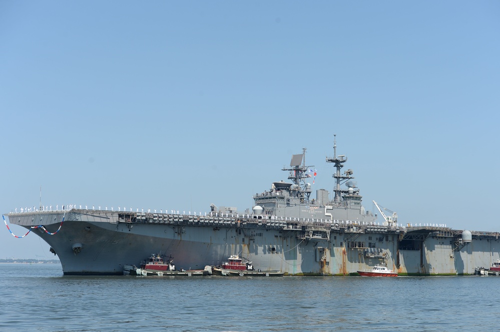 USS BATAAN RETURNED TO HOMEPORT