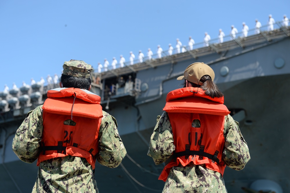 USS BATAAN RETURNED TO HOMEPORT