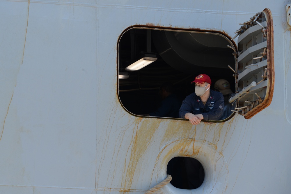 USS BATAAN RETURNED TO HOMEPORT