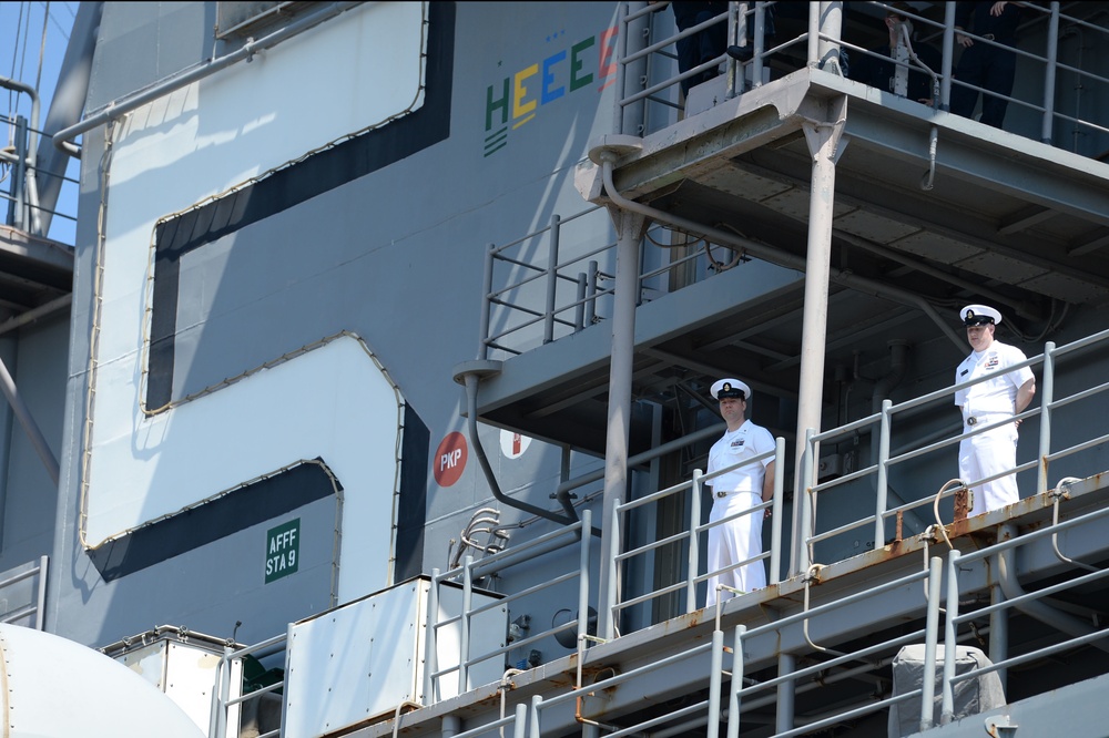 USS BATAAN RETURNED TO HOMEPORT