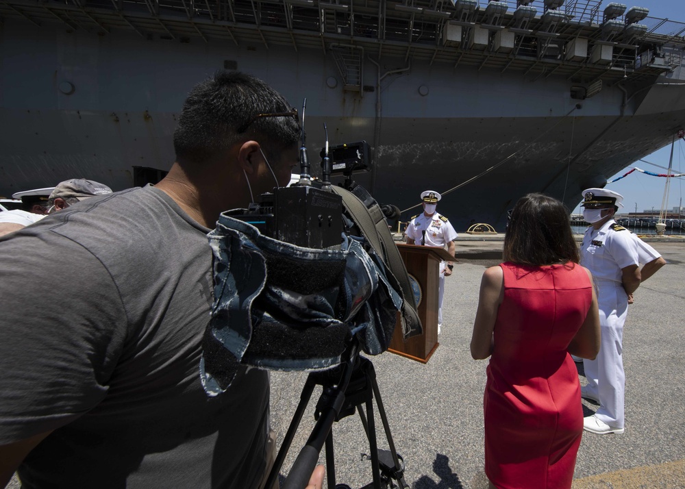 USS Bataan (LHD 5) Return to Homeport