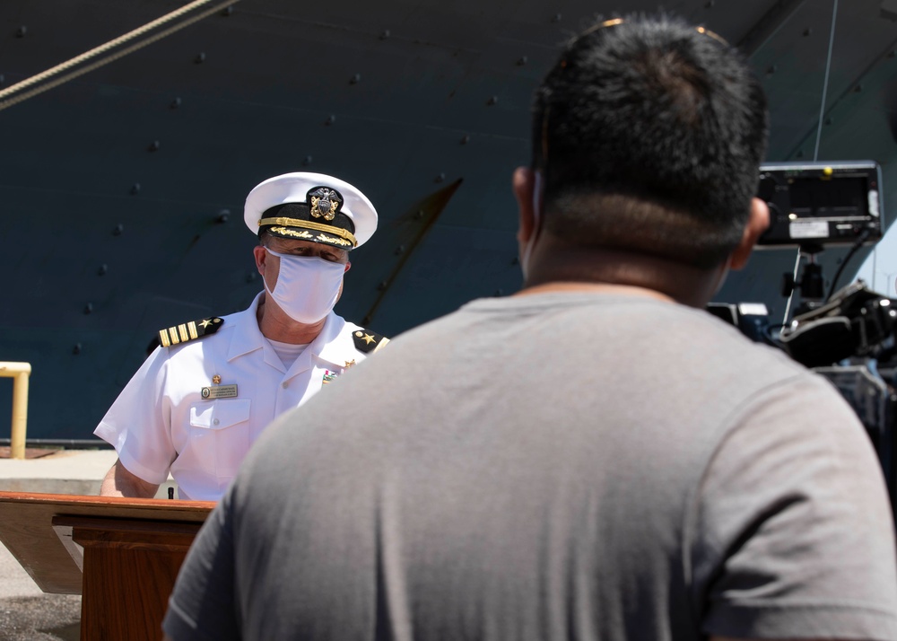 USS Bataan (LHD 5) Return to Homeport