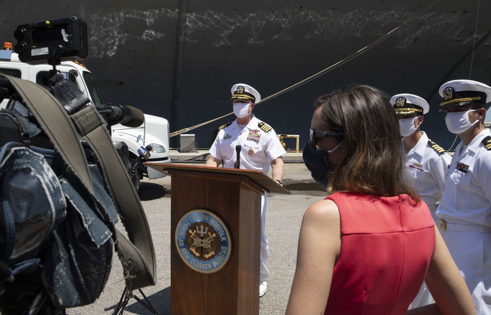 USS Bataan (LHD 5) Return to Homeport