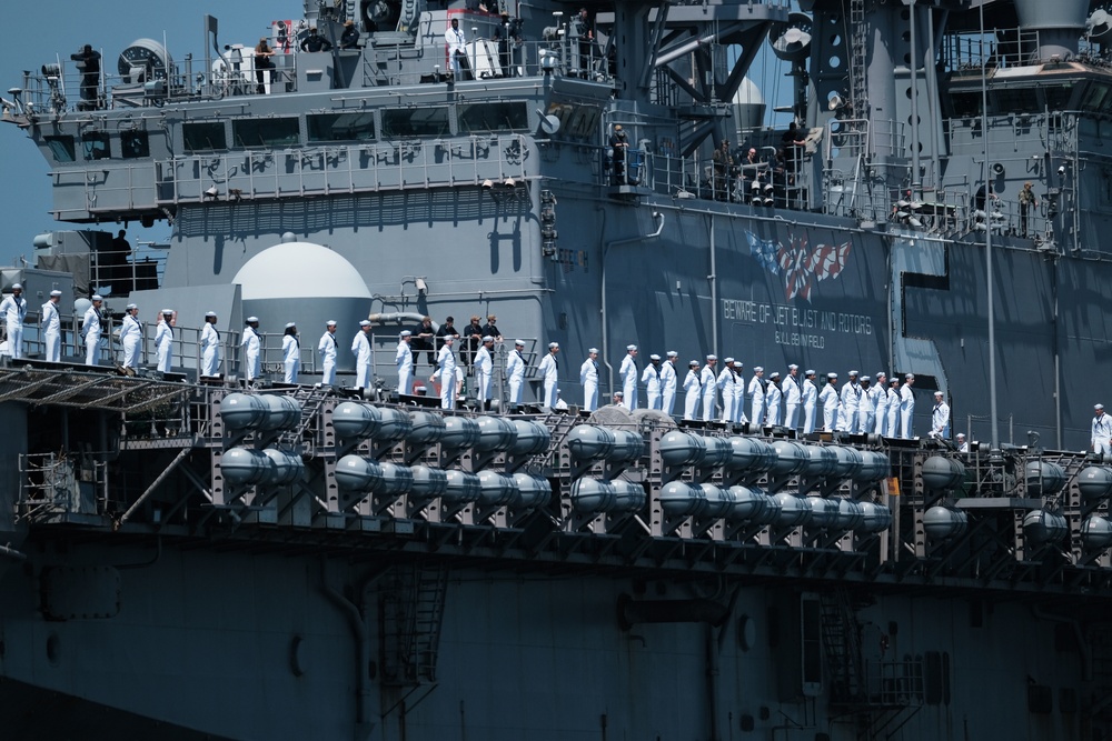 USS Bataan Returns to Naval Station Norfolk