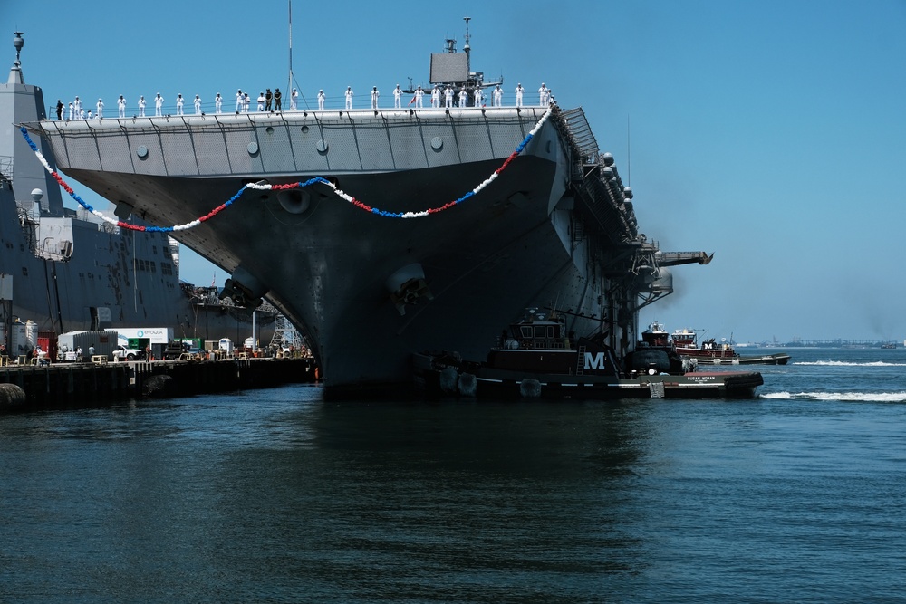 USS Bataan Returns to Naval Station Norfolk