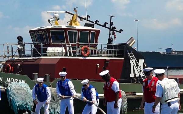 USS Newport News Returns From Deployment